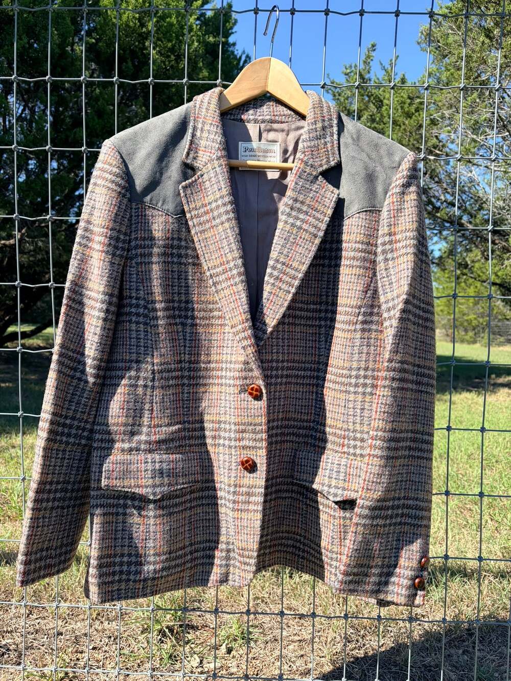 Vintage Pendleton Wool Tweed Blazer - See Measurements for sizing  BH001
